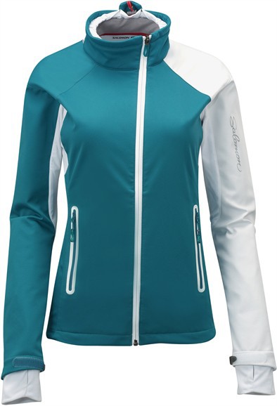 Salomon Softshell Jacke Active lll Woman blau